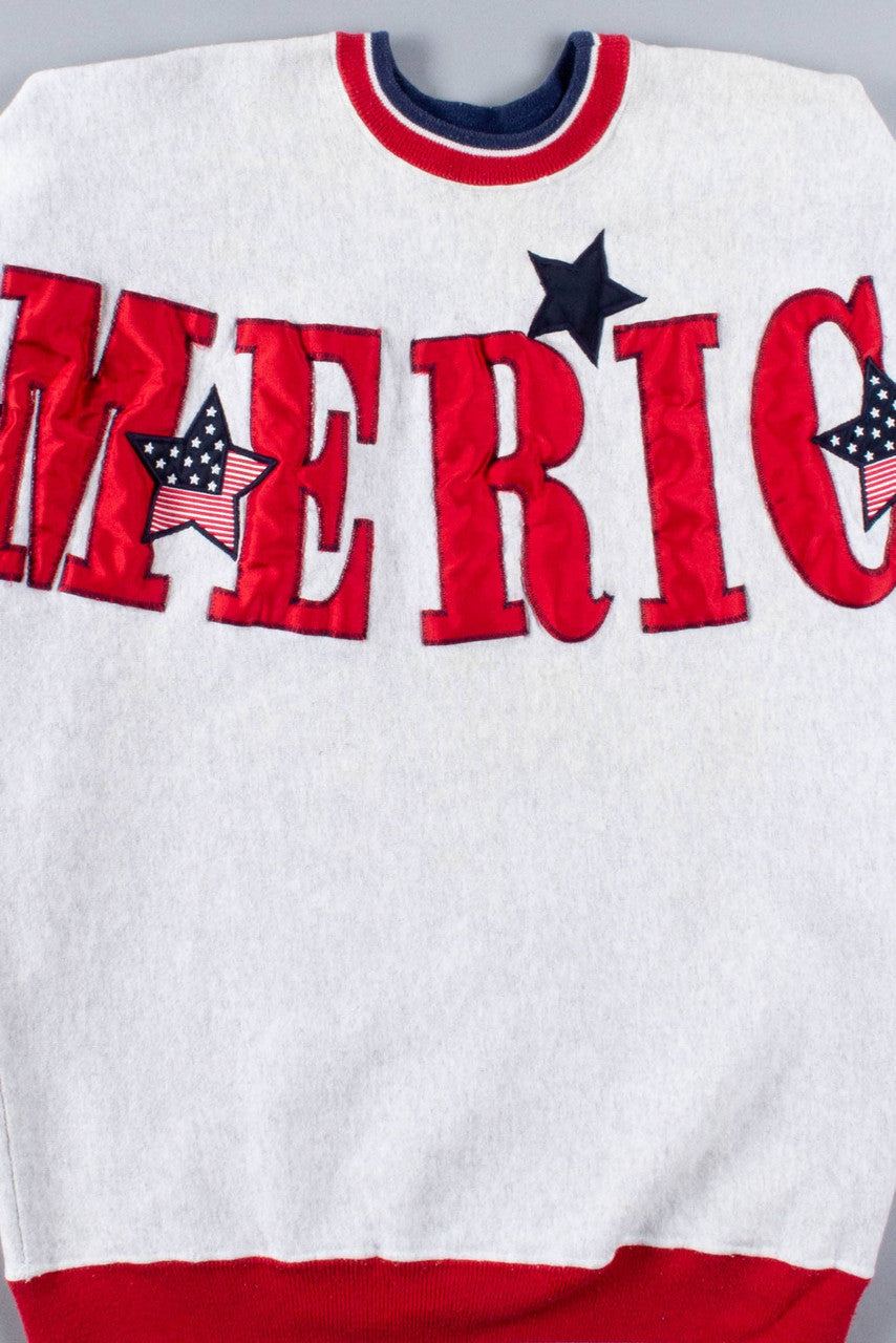 America Spellout Sweatshirt