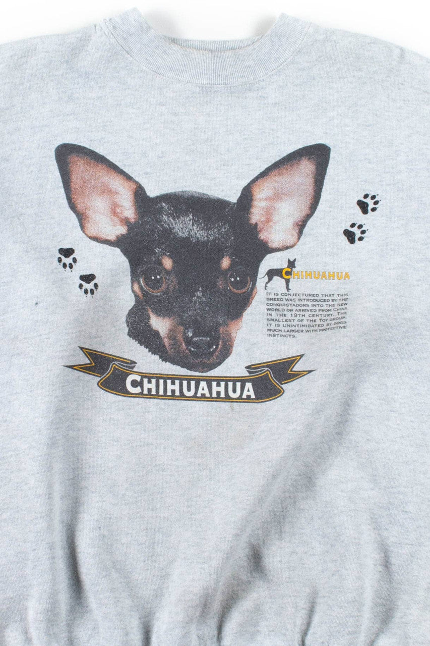 Chihuahua Face Sweatshirt