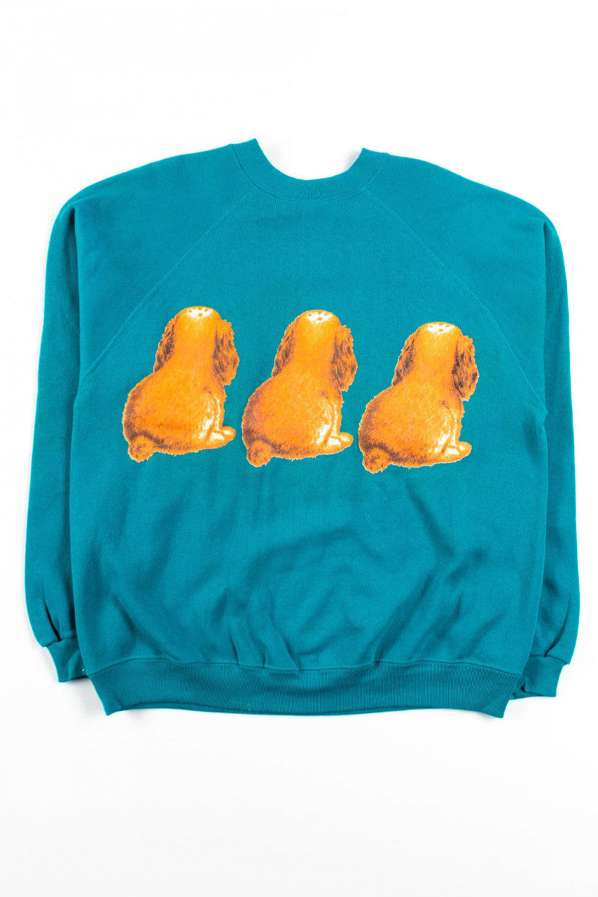 Three Puppies Sweatshirt