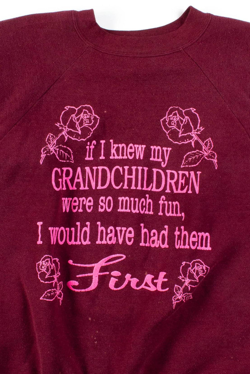 Fun Grandchildren Sweatshirt
