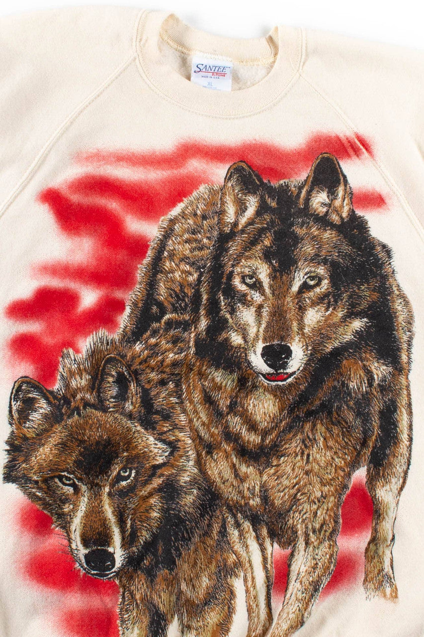 Two Wolves Sweatshirt
