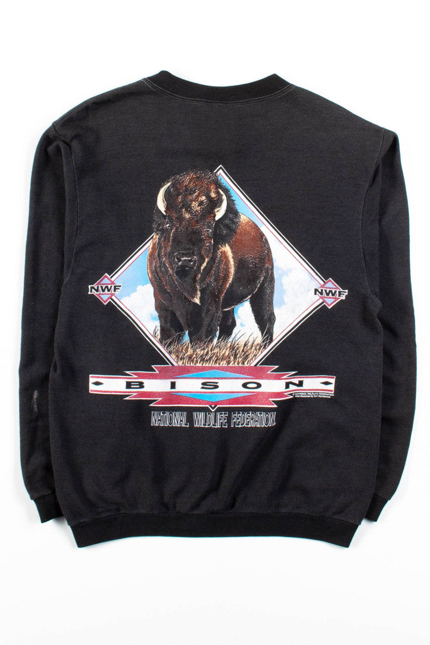 National Wildlife Federation Bison Sweatshirt