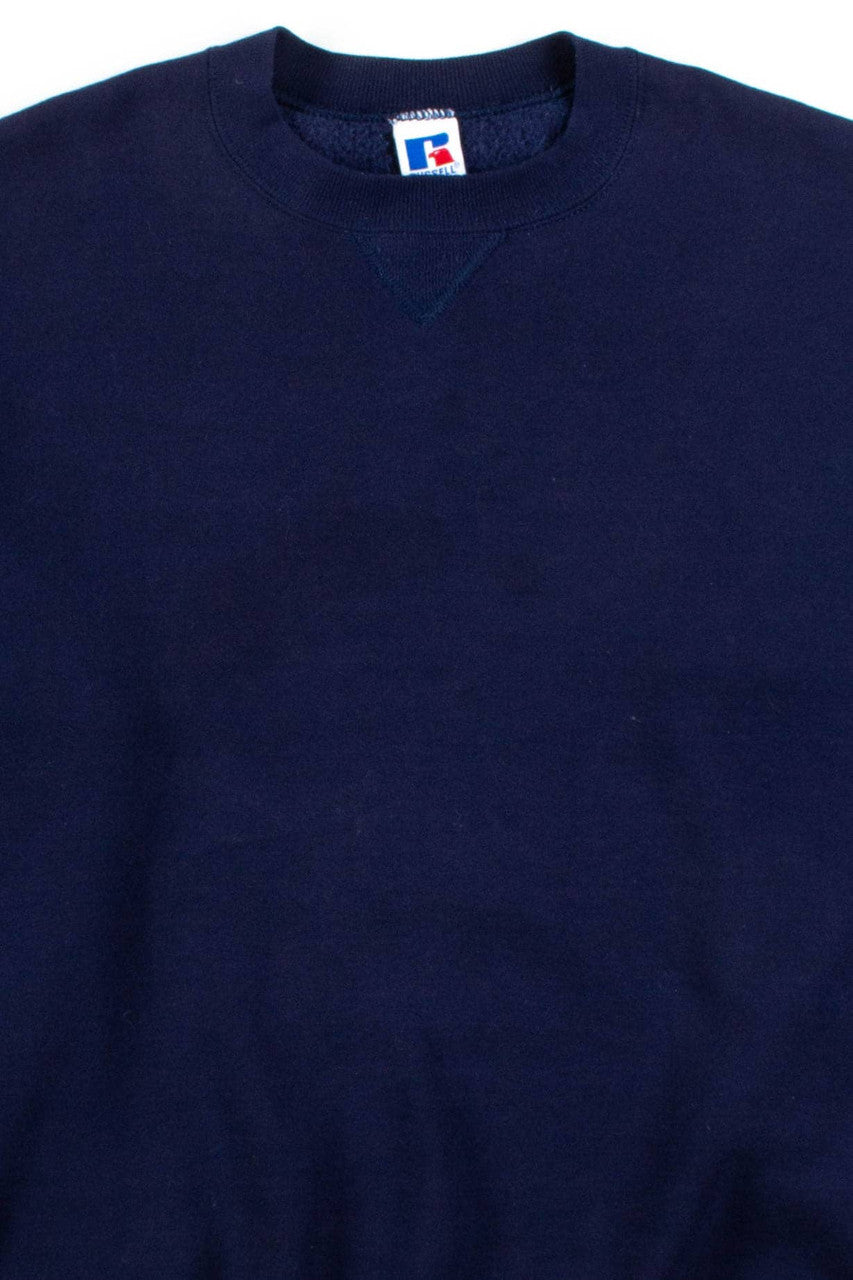 Navy Russell Athletic Sweatshirt 2