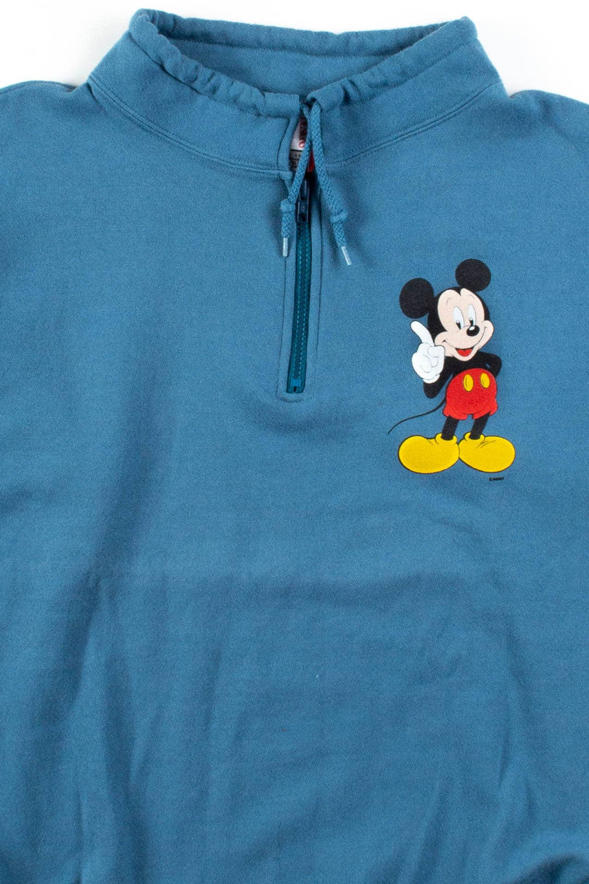 Mickey Mouse Quarter Zip Sweatshirt
