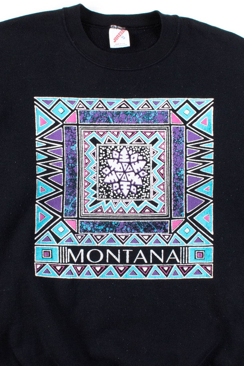 Montana Pattern Sweatshirt