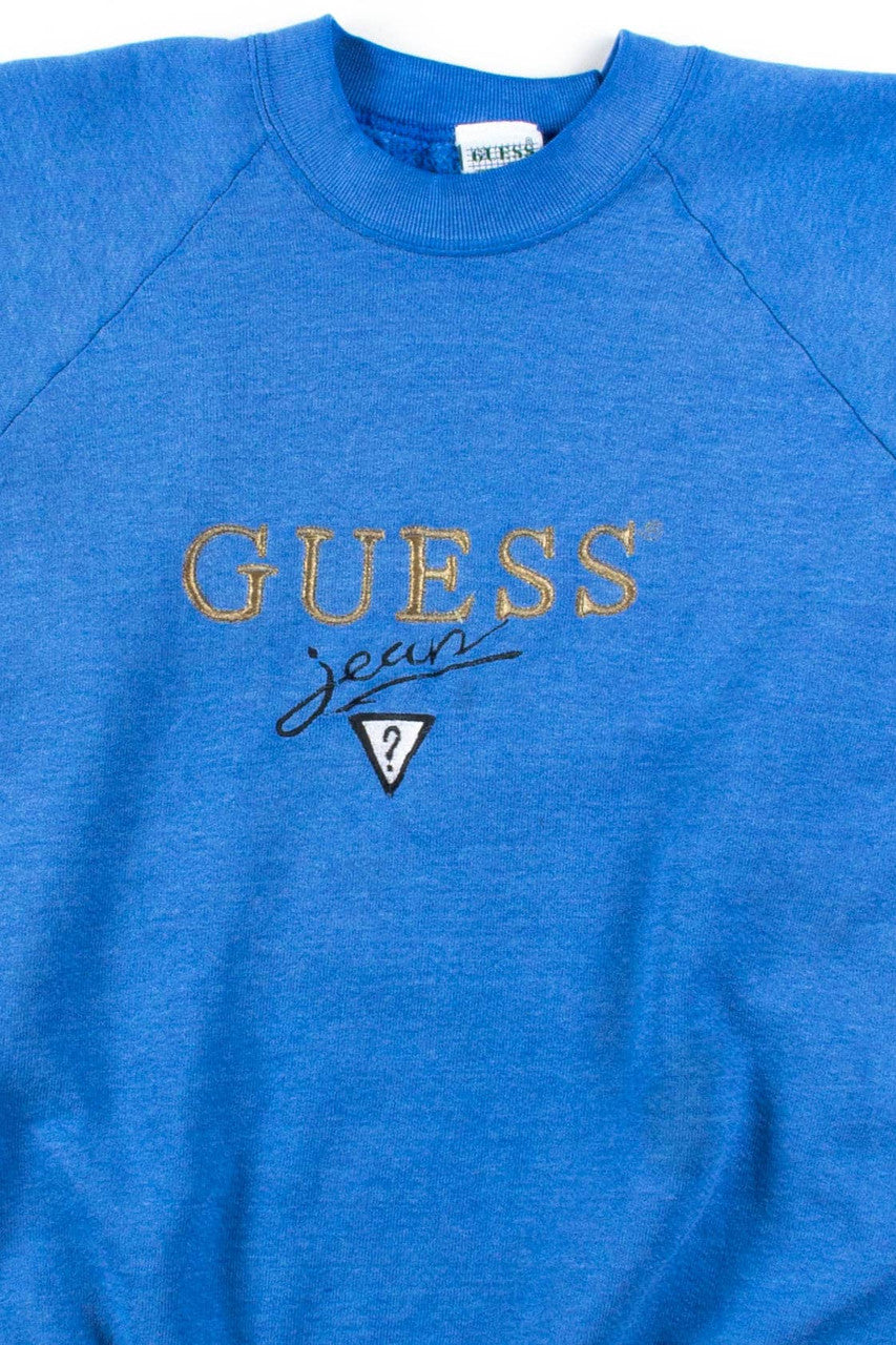 Blue Guess Jeans Sweatshirt