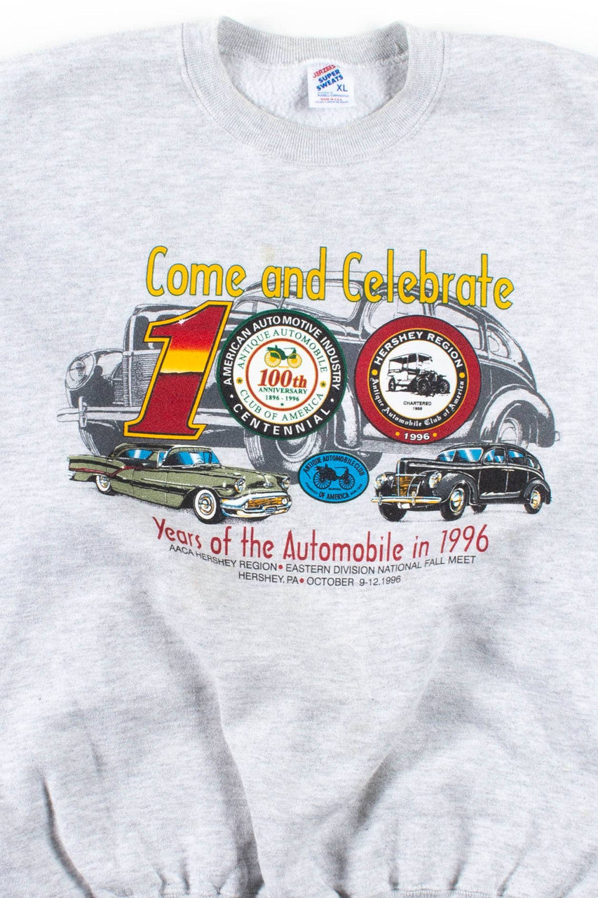 100 Years Of The Automobile Sweatshirt