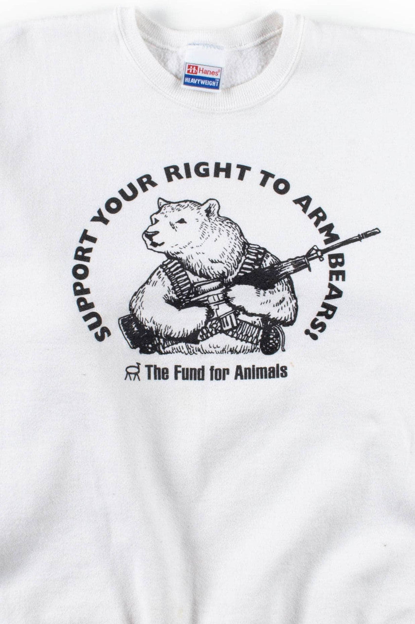 Right To Arm Bears Sweatshirt