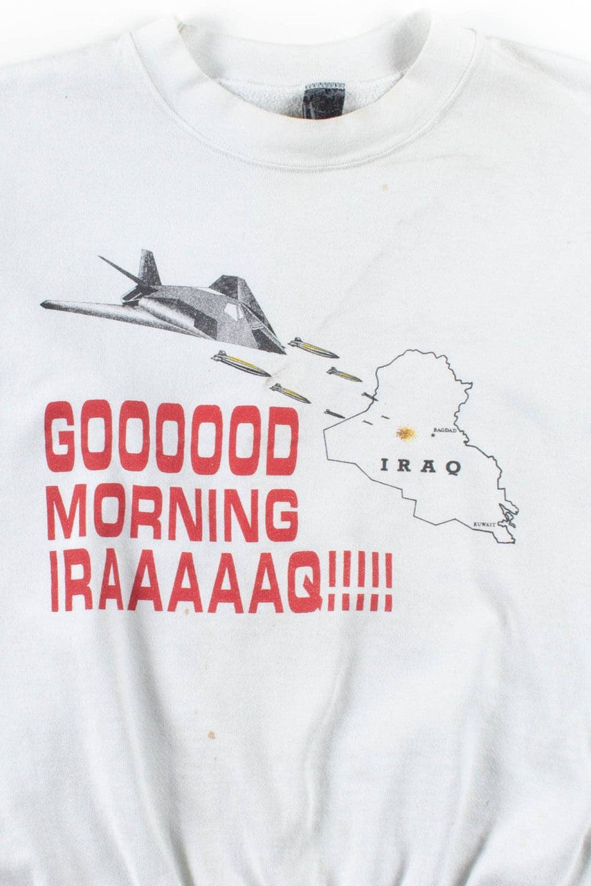 F-117 Bombing Iraq Sweatshirt