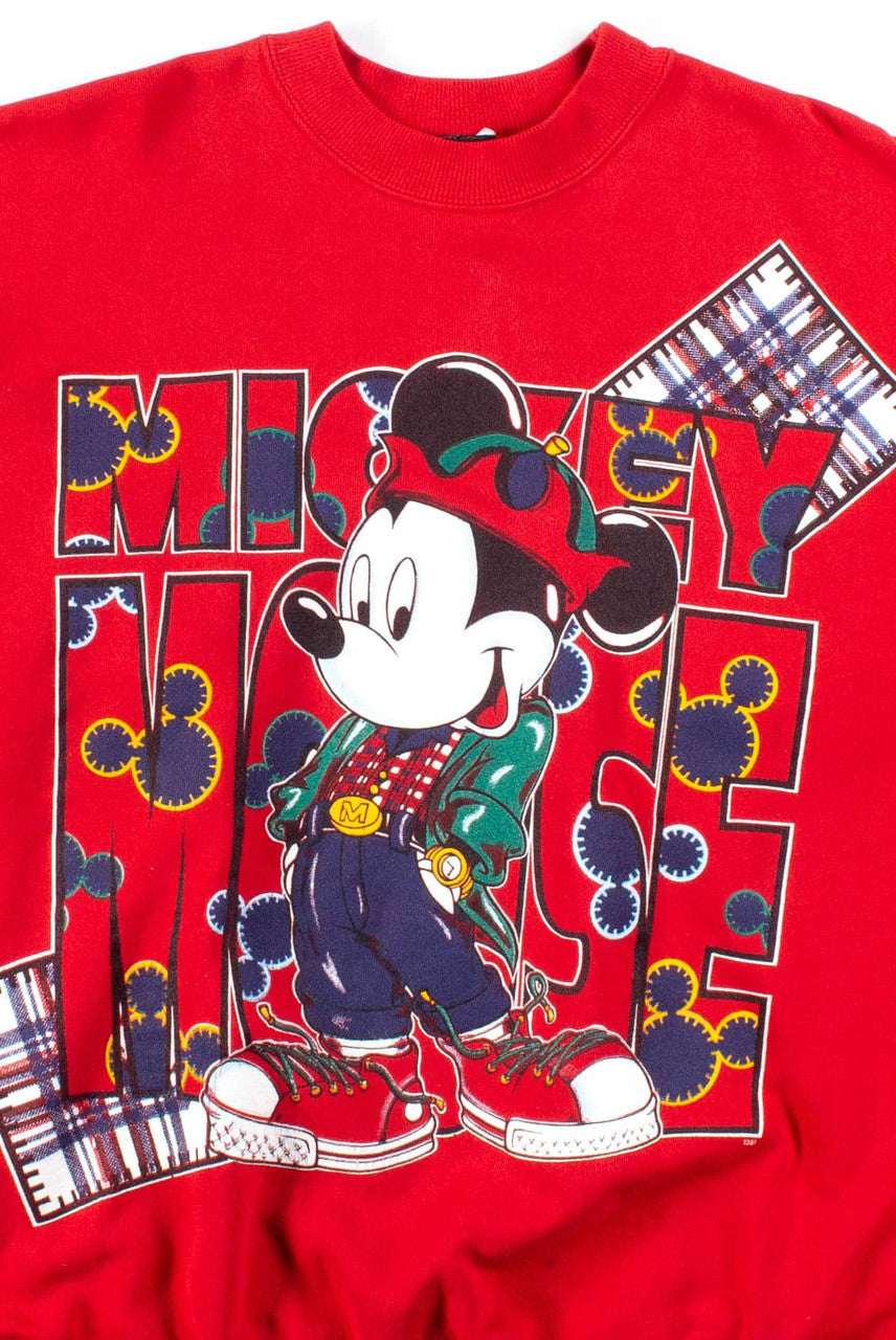 Streetwear Mickey Mouse Sweatshirt