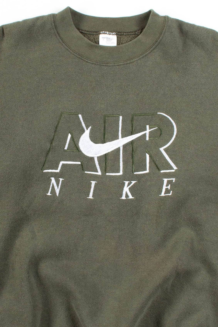 Green Bootleg Nike Air Sweatshirt