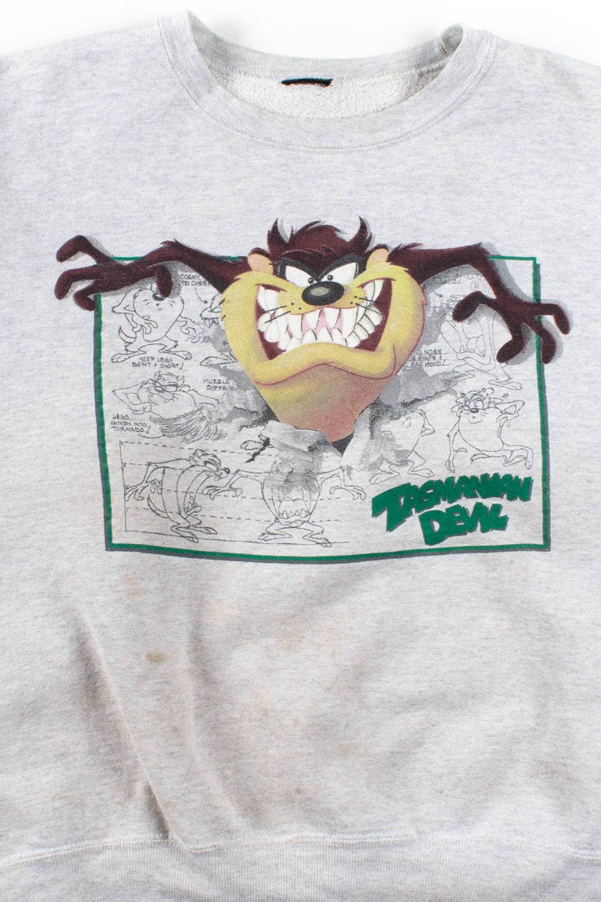 Tasmanian Devil Character Design Sweatshirt
