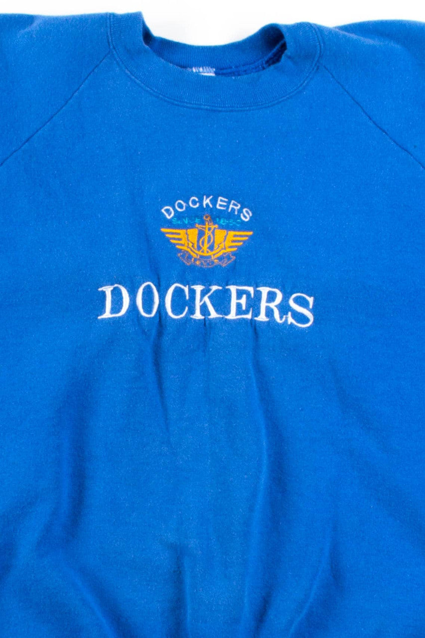 Blue Bootleg Dockers Sweatshirt
