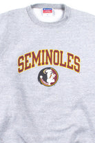 Grey Florida State Seminoles Sweatshirt