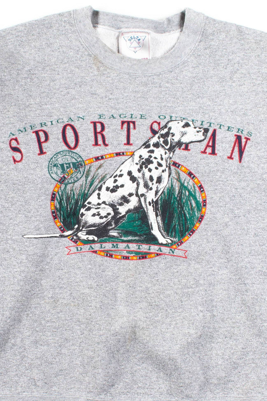 American Eagle Sportsman Dalmatian Sweatshirt