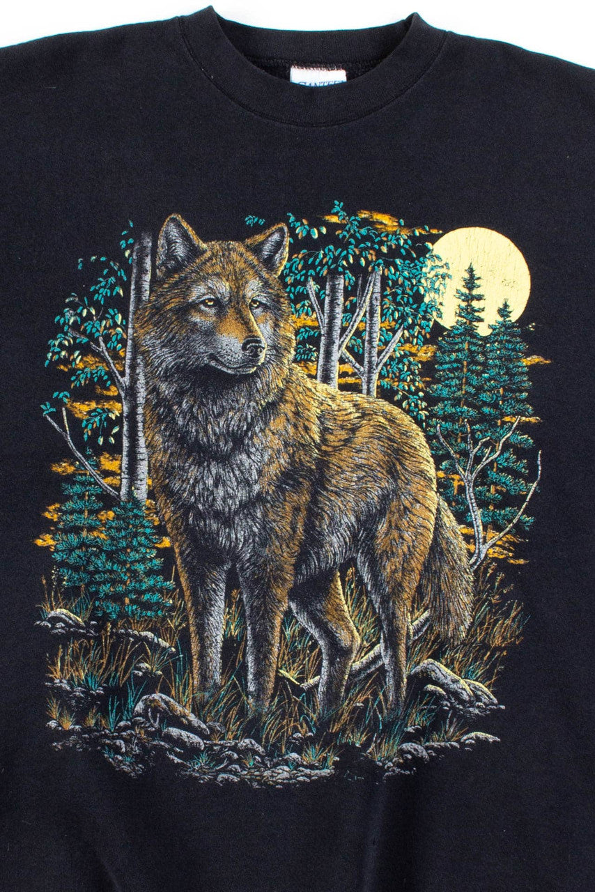 Lone Wolf Forest Sweatshirt