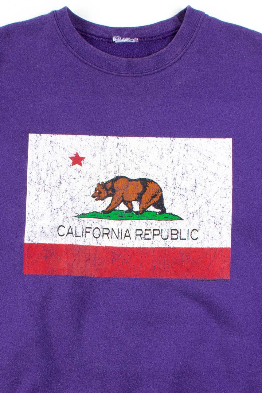 California Flag Sweatshirt