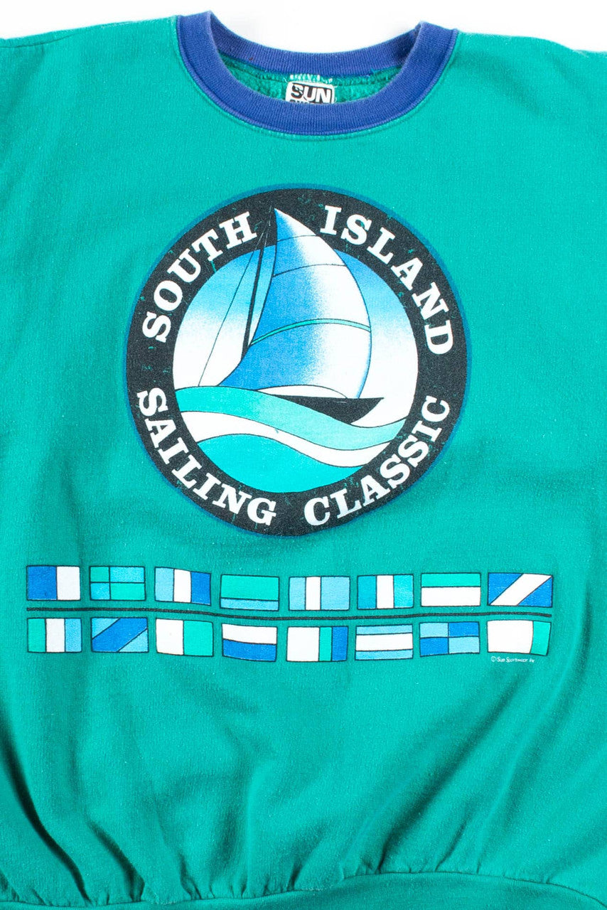 South Island Sailing Classic Short Sleeve Sweatshirt