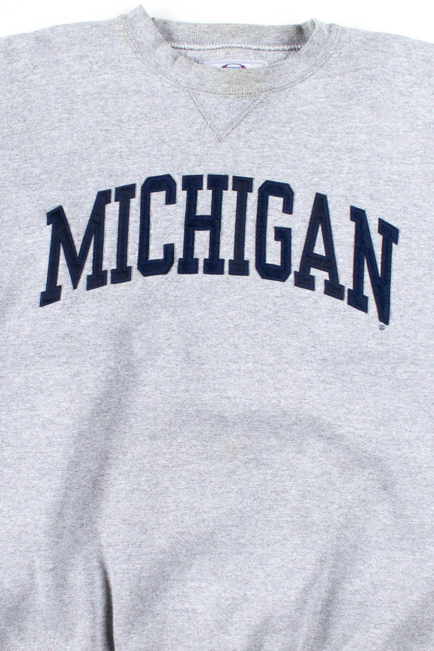 Grey Michigan Sweatshirt 1