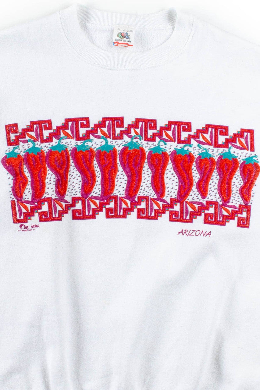 Arizona Hot Peppers Sweatshirt