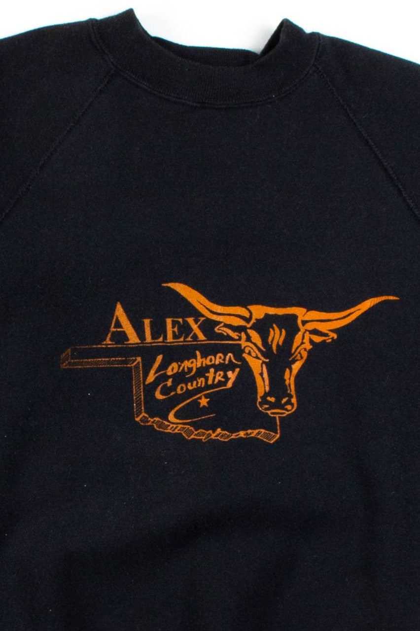 Alex Longhorn Country Oklahoma Sweatshirt