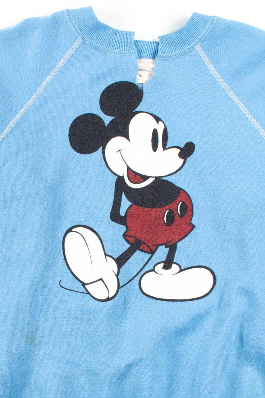 Vintage Mickey Cut Collar Sweatshirt