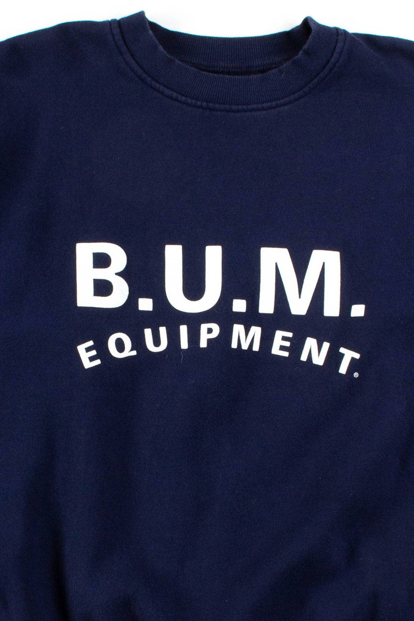 Navy B.U.M. Equipment Sweatshirt