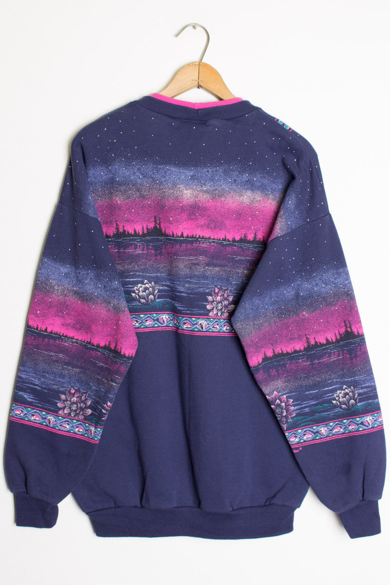 Moonlit Loon Vintage Sweatshirt 1