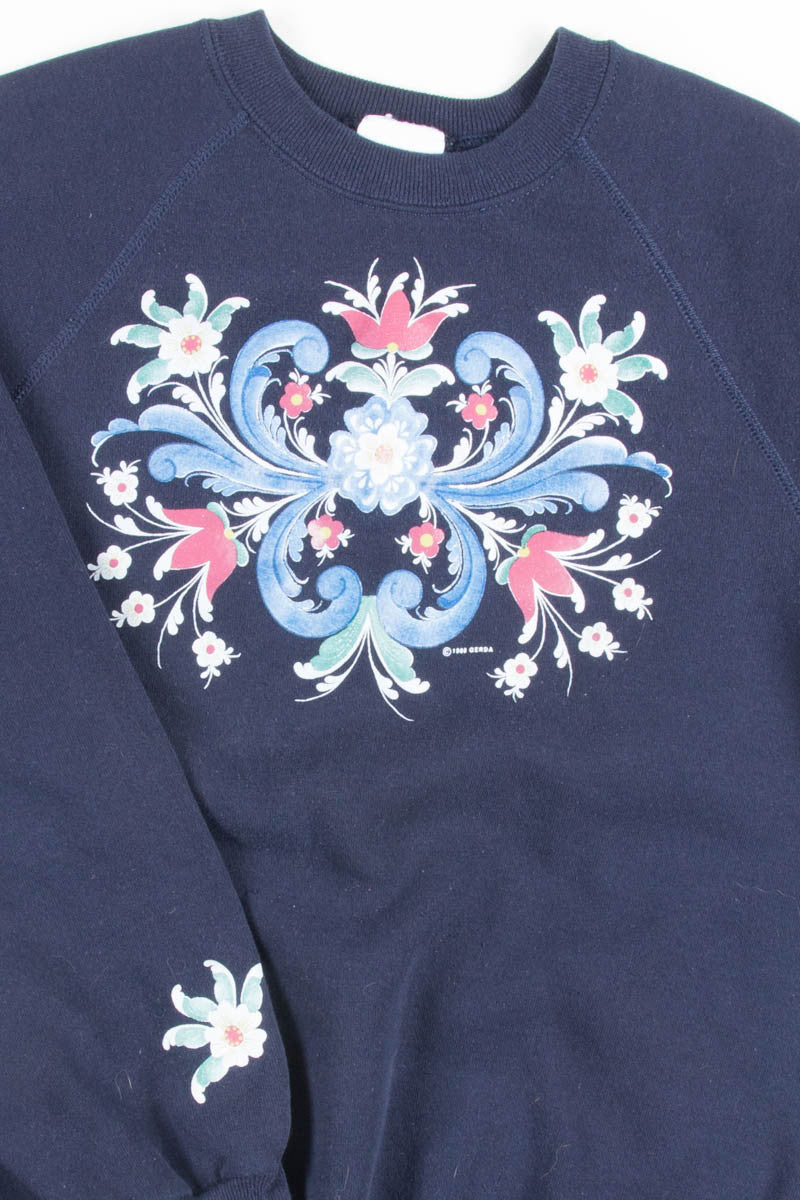 Floral Sweatshirt