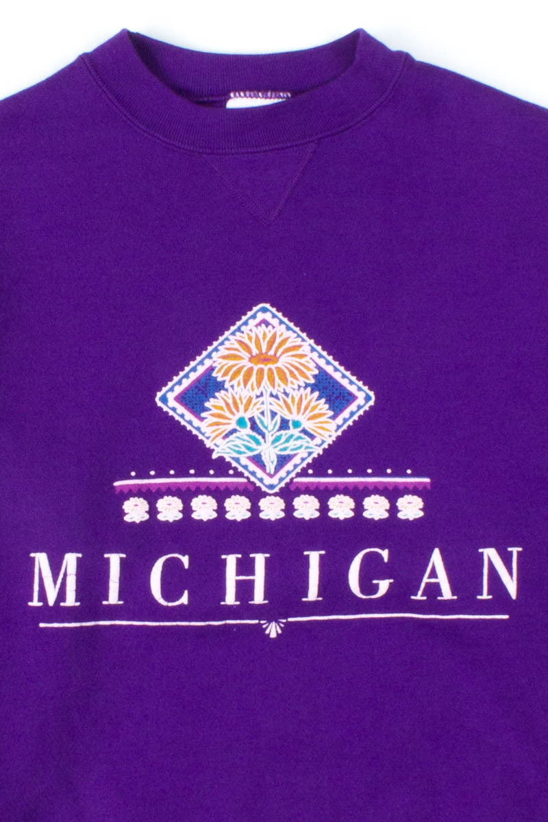 Purple Michigan Sweatshirt