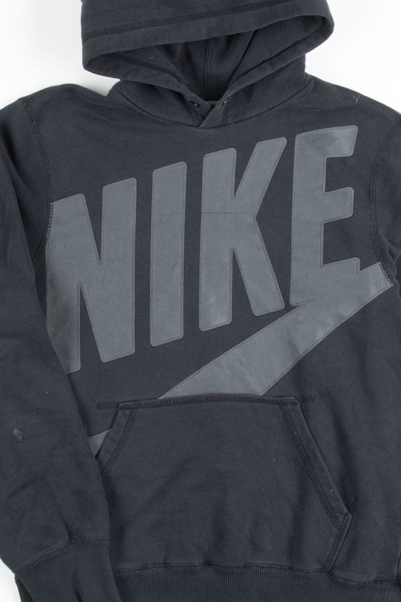 Black Nike Logo Hoodie