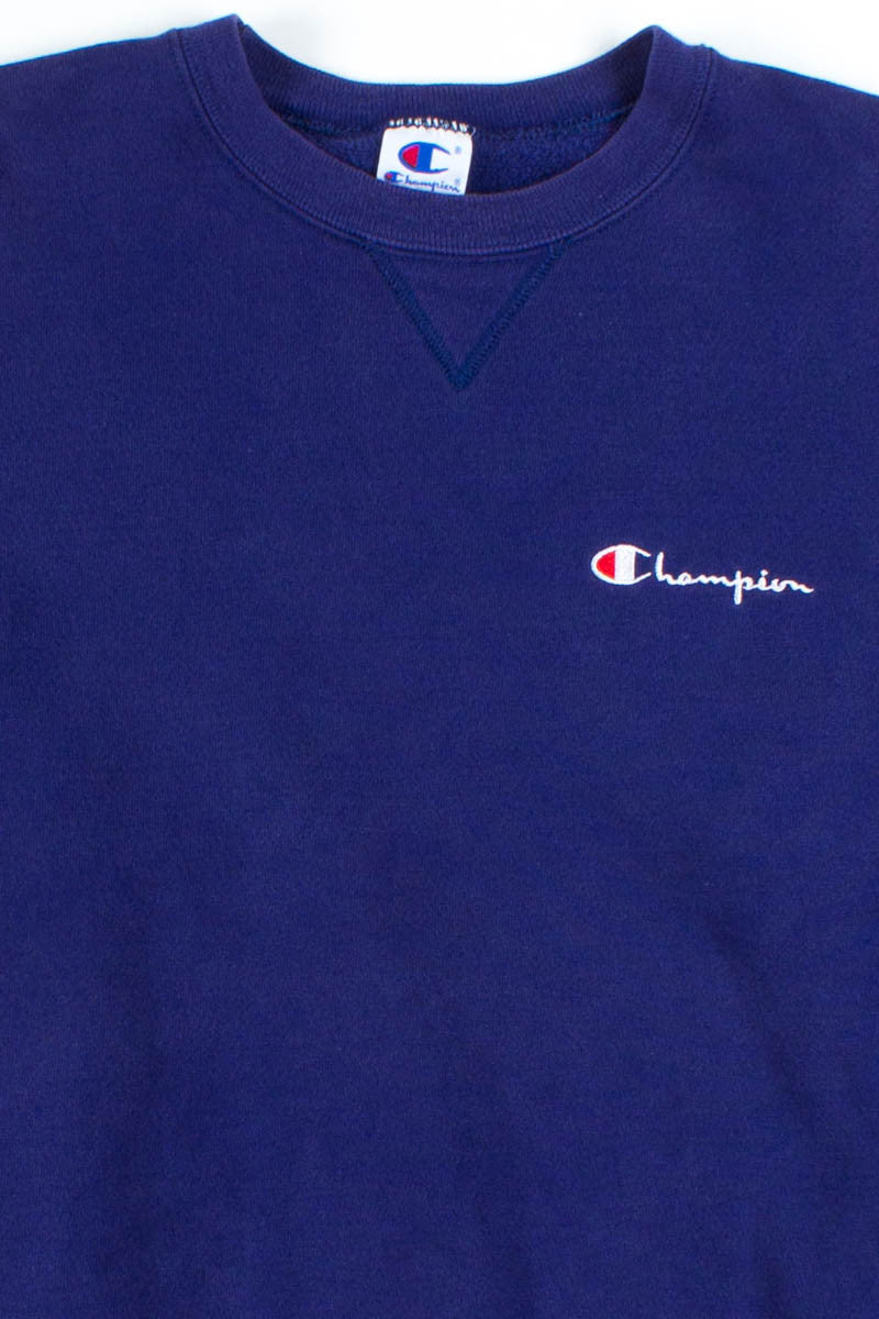 Navy Champion Sweatshirt 4
