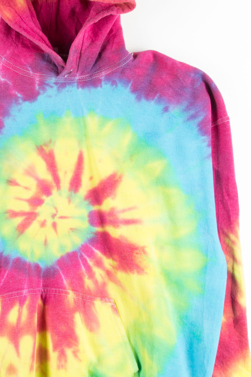 Bright Rainbow Recycled Hoodie