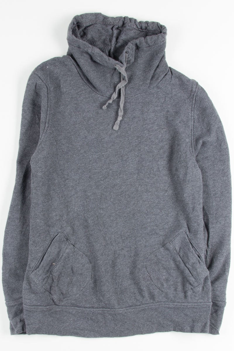 Grey Cowl Neck Sweatshirt