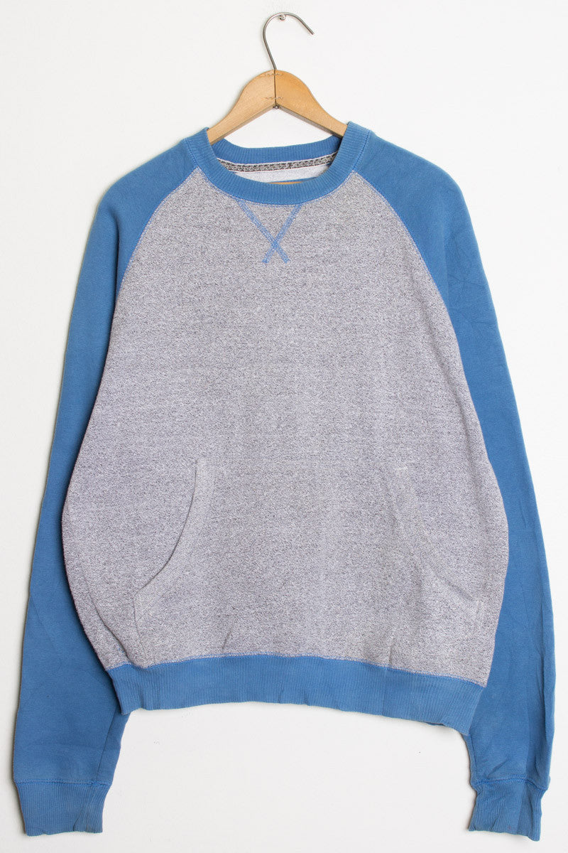 Blue and Grey Vintage Sweatshirt