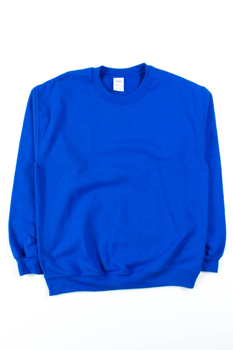Royal Blue Basic Sweatshirt