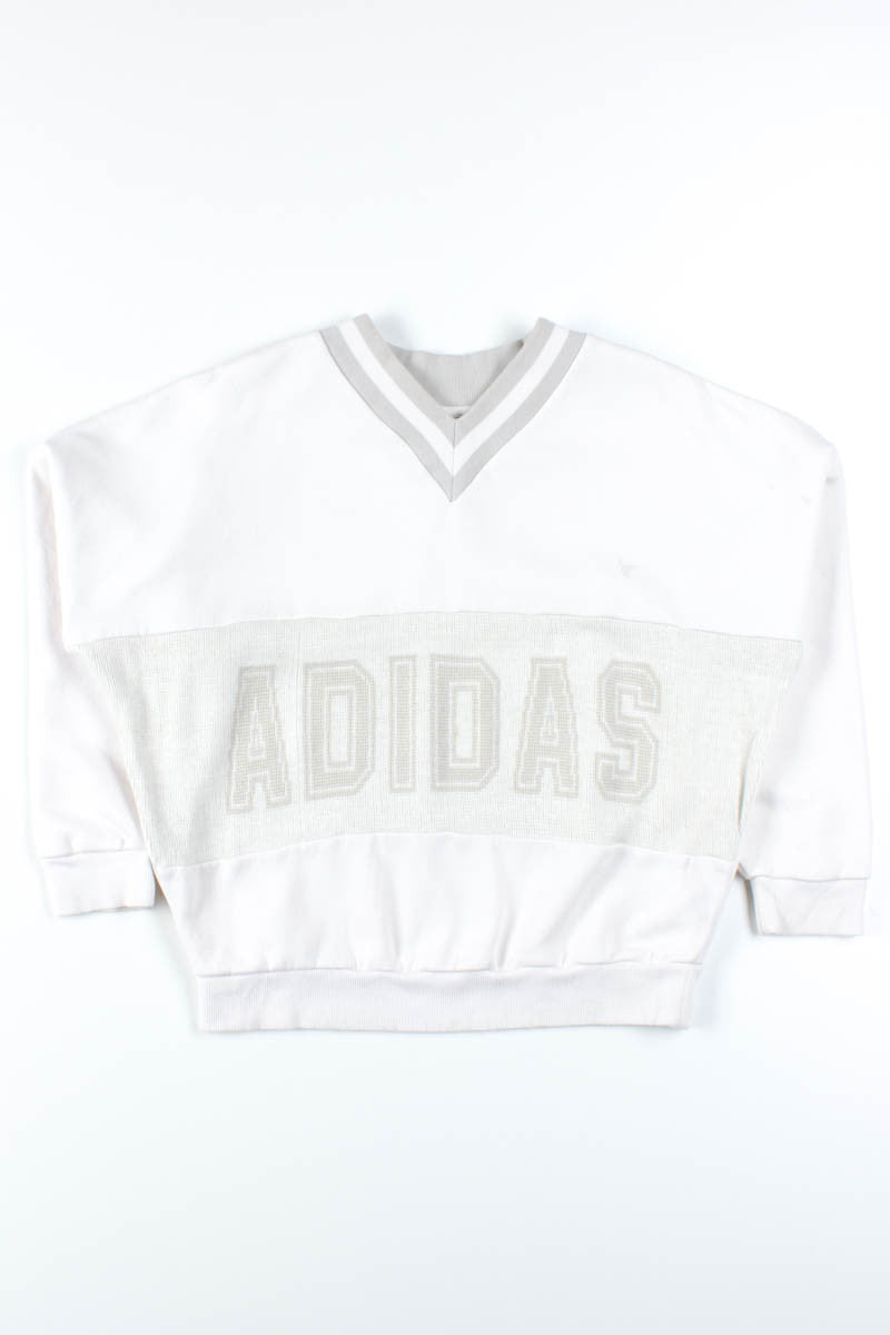 Block Letter Adidas Sweatshirt
