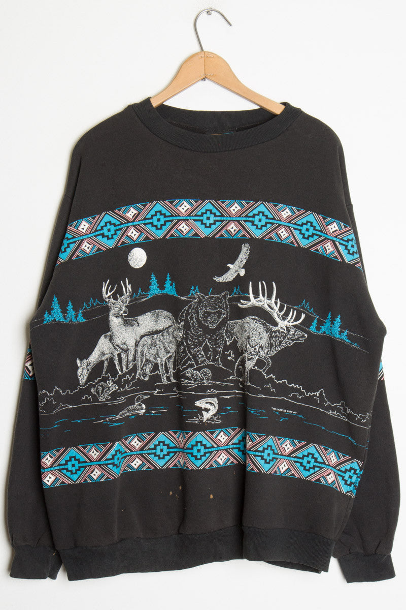 Vintage Wildlife Sweatshirt