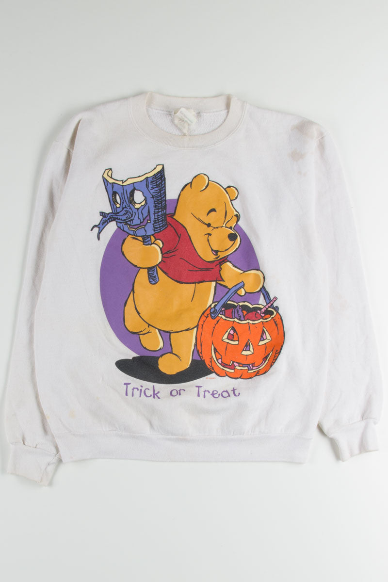 Trick or Treat Pooh Bear Vintage Sweatshirt