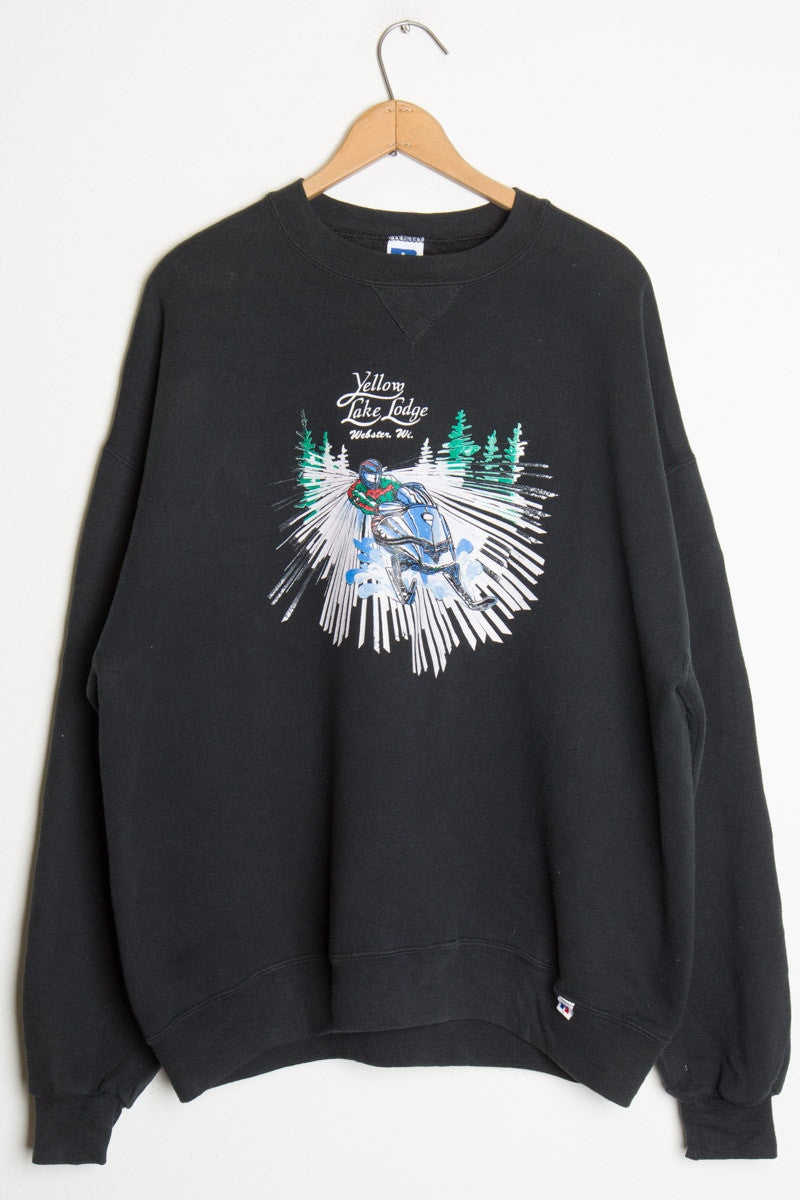 Vintage Snowmobile Sweatshirt