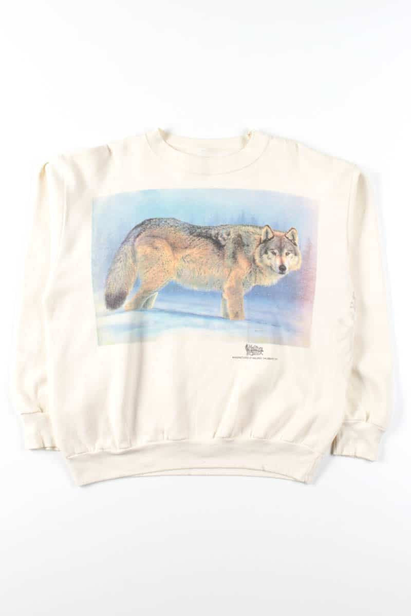 Wolf Photo Sweatshirt