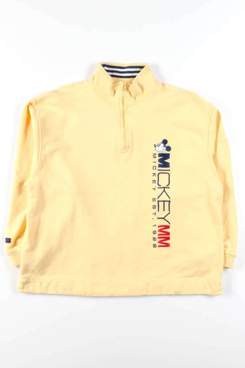 Mickey Zip Neck Sweatshirt