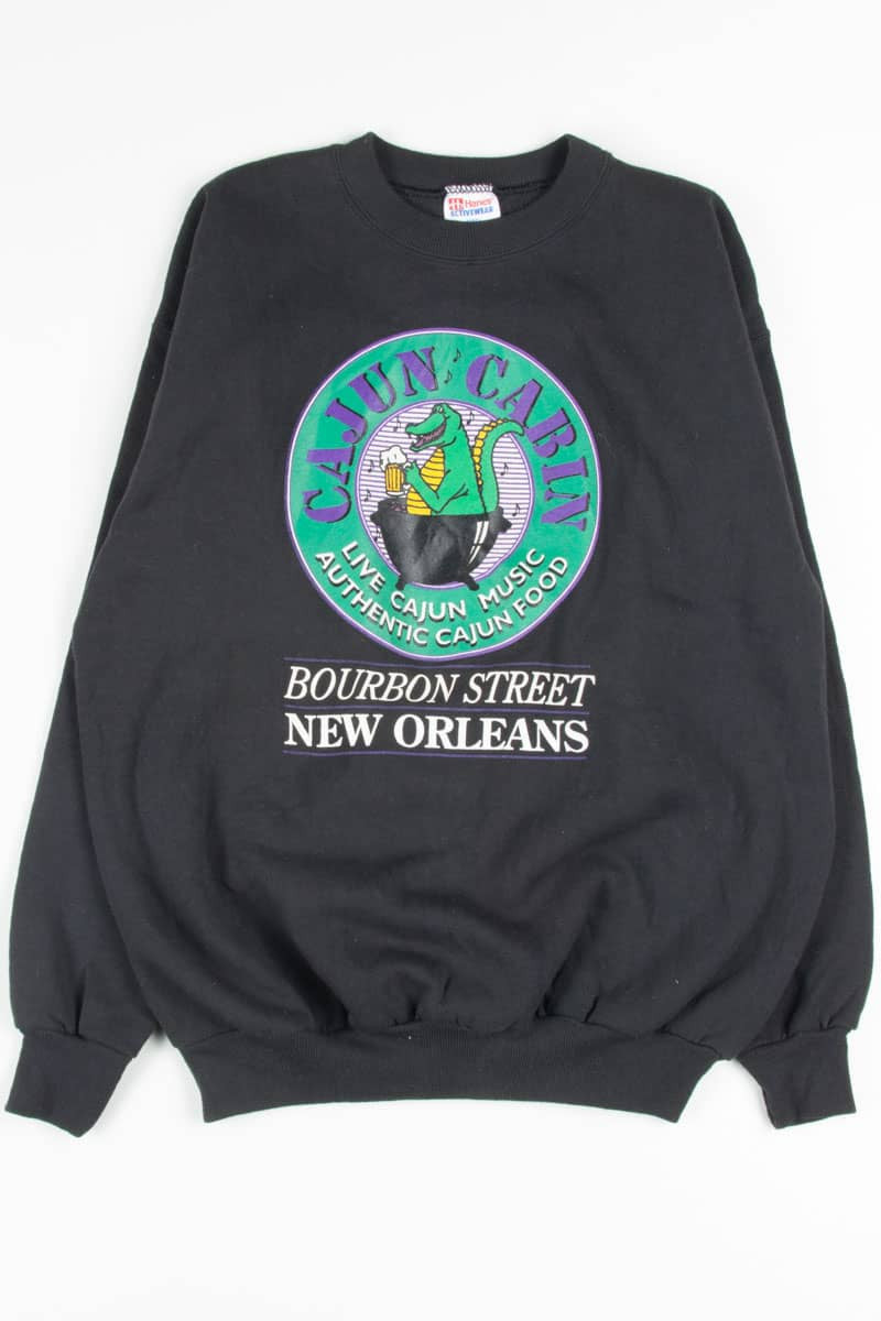 Cajun Cabin Bourbon Street Sweatshirt