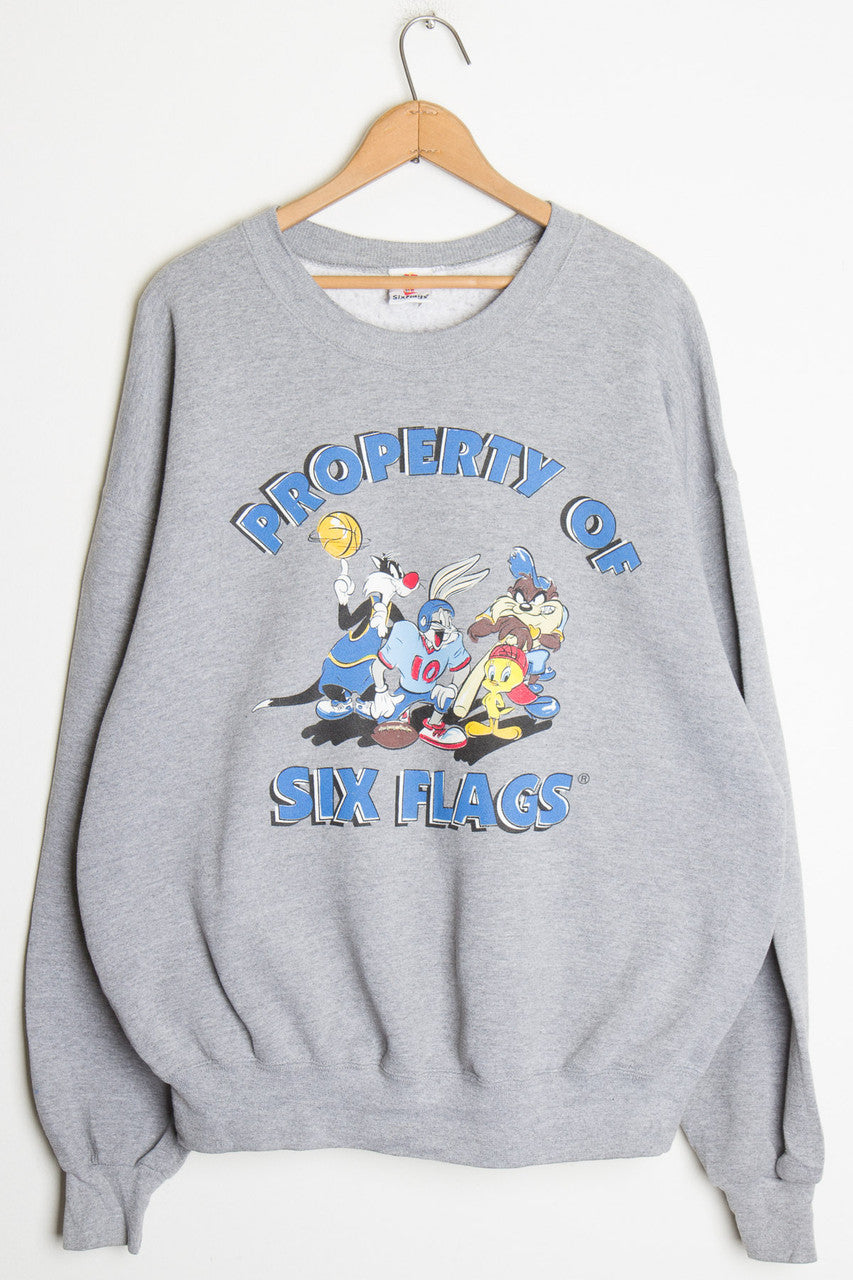 Looney Tunes Six Flags Sweatshirt