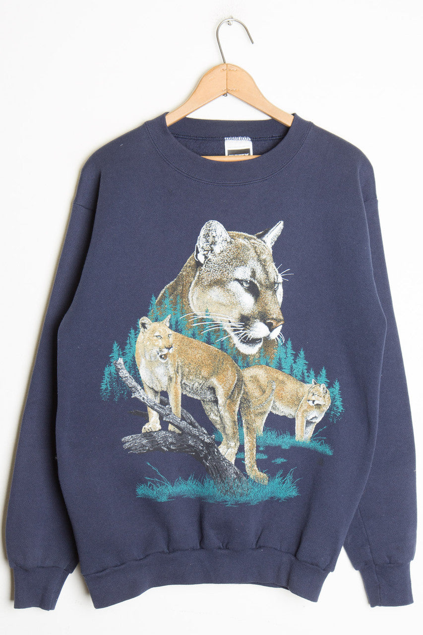 Mountain Lion Vintage Sweatshirt 1