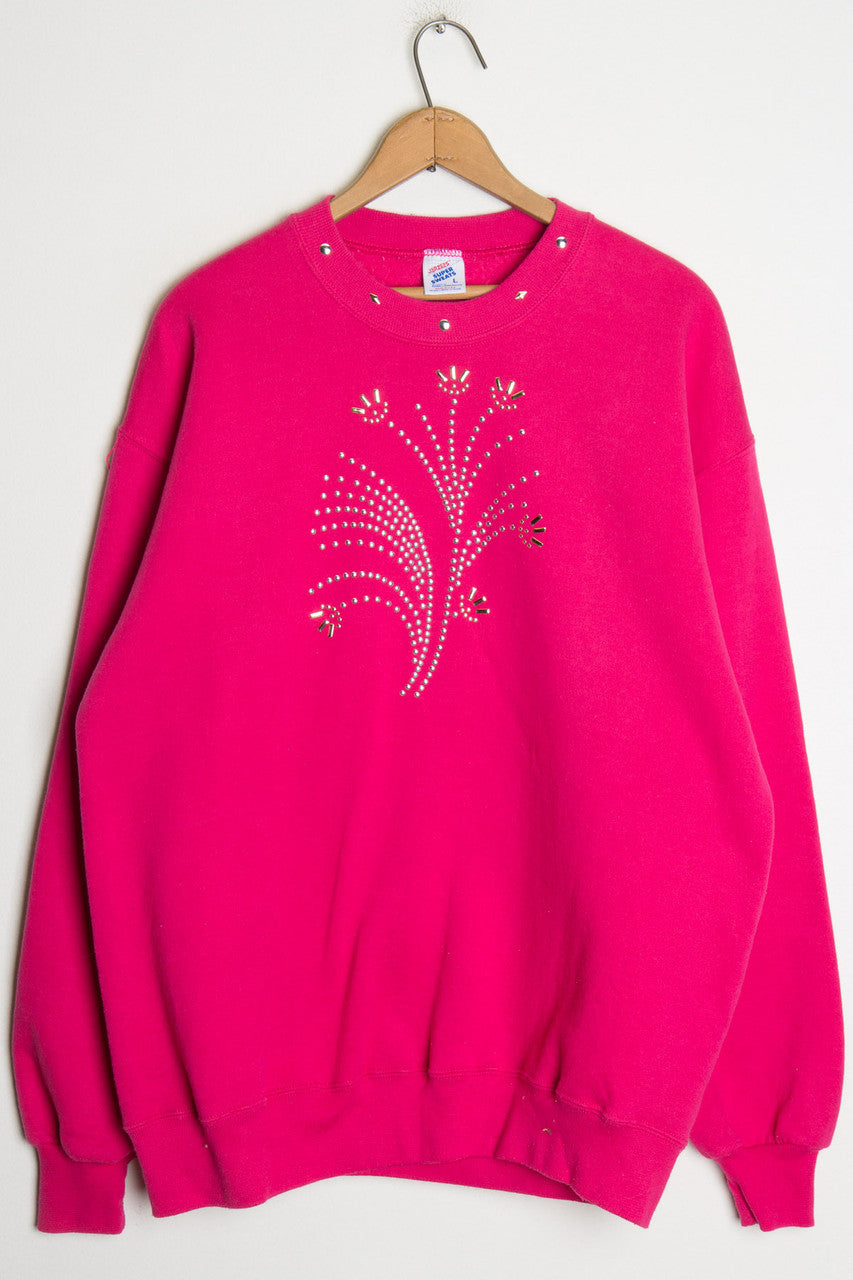 Bedazzled Fireworks Sweatshirt