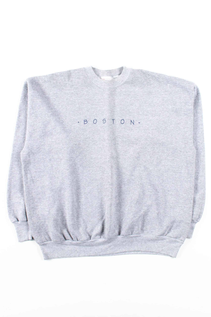 Grey Boston Sweatshirt