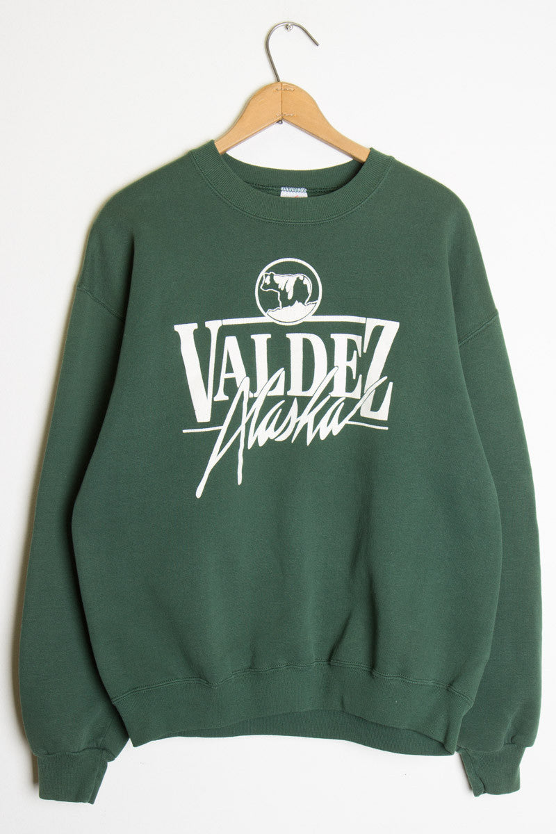 Valdez Alaska Vintage Sweatshirt