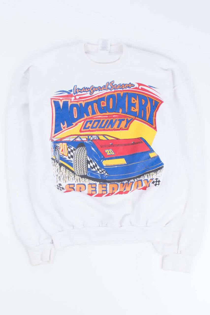 Vintage Dirt Track Racing Sweatshirt