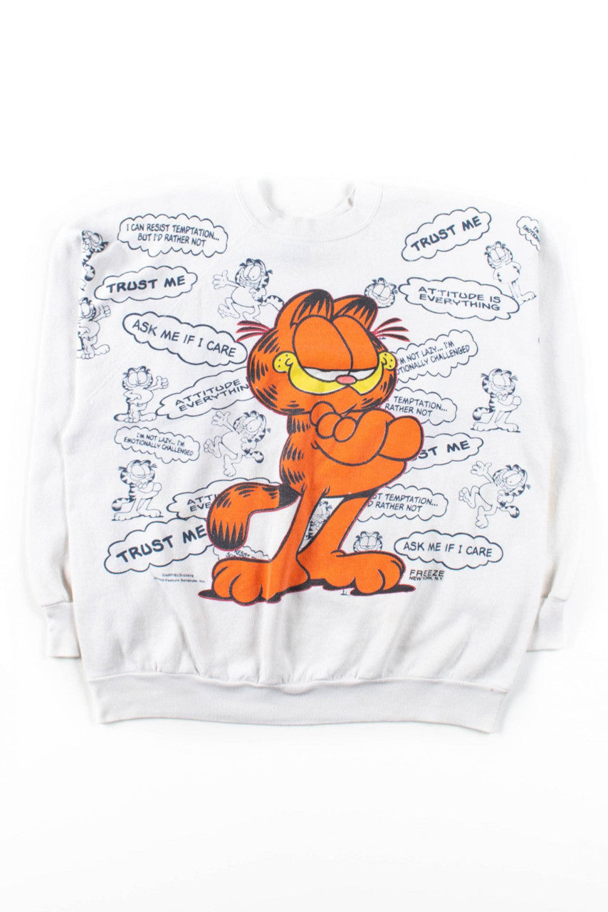 Garfield Thought Bubbles Sweatshirt